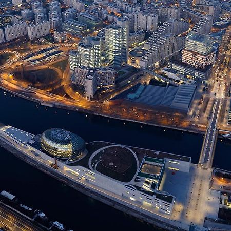 Vue Sur Seine Musicale Hotel Булон Биянкур Екстериор снимка